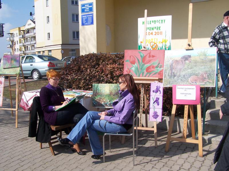 Katarzyna Kostrzeba i Marzena Bagińska z Jedwabnego